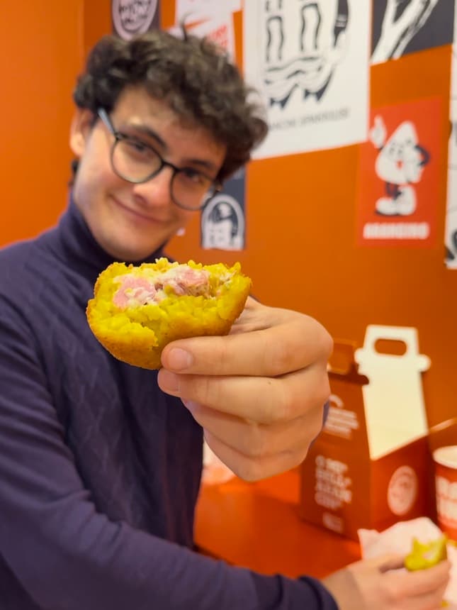 Arangino a Milano: l’arancino siciliano spakkiuso