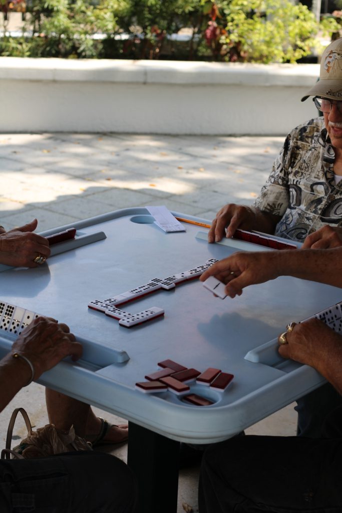 Partita di domino al Domino Park di Little Havana