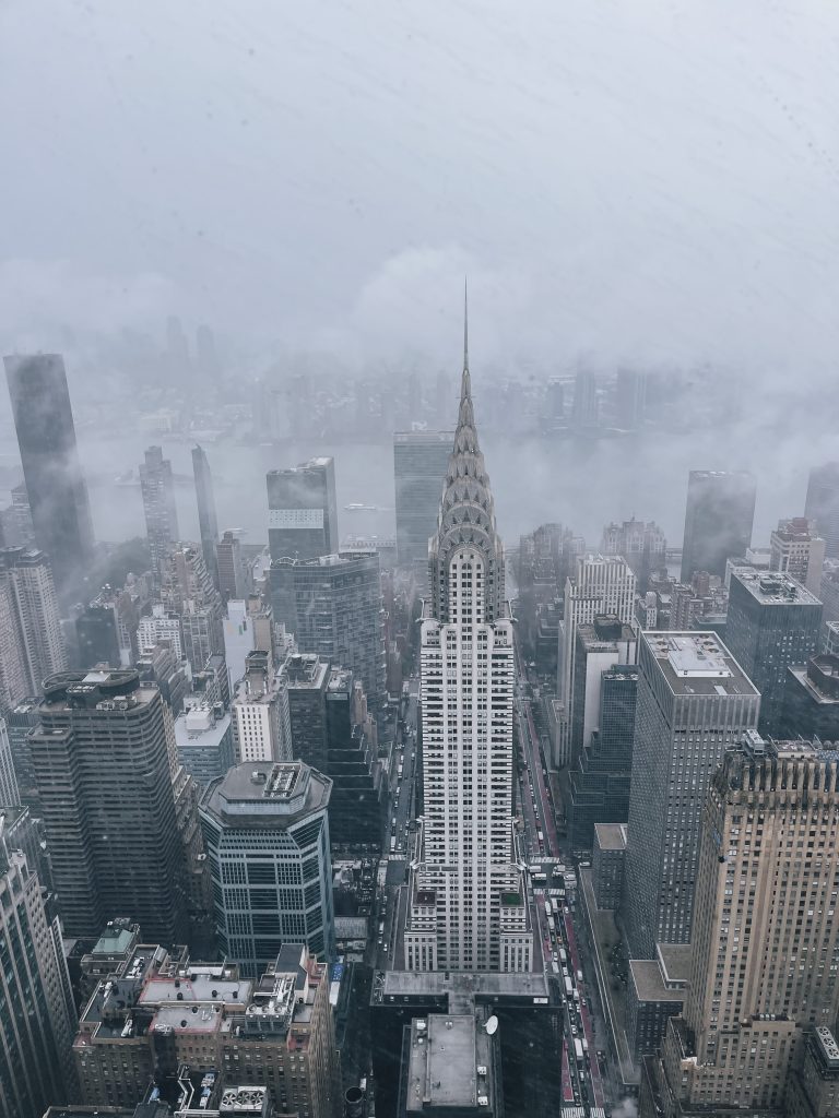 Stanza dei palloni argentati al Summit One Vanderbilt