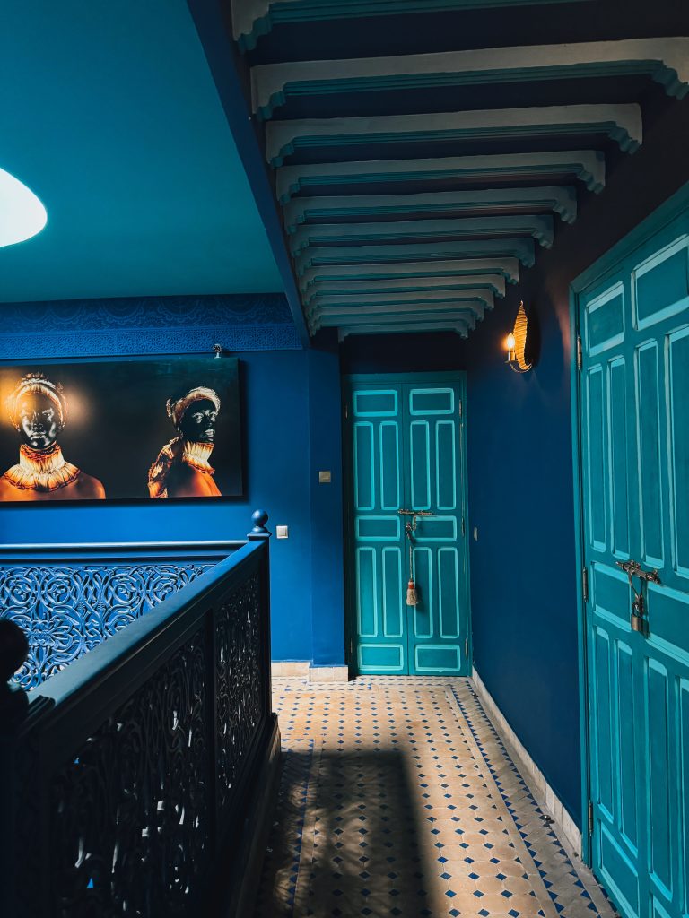 Terrazza del Riad Stella Cadente con vista medina