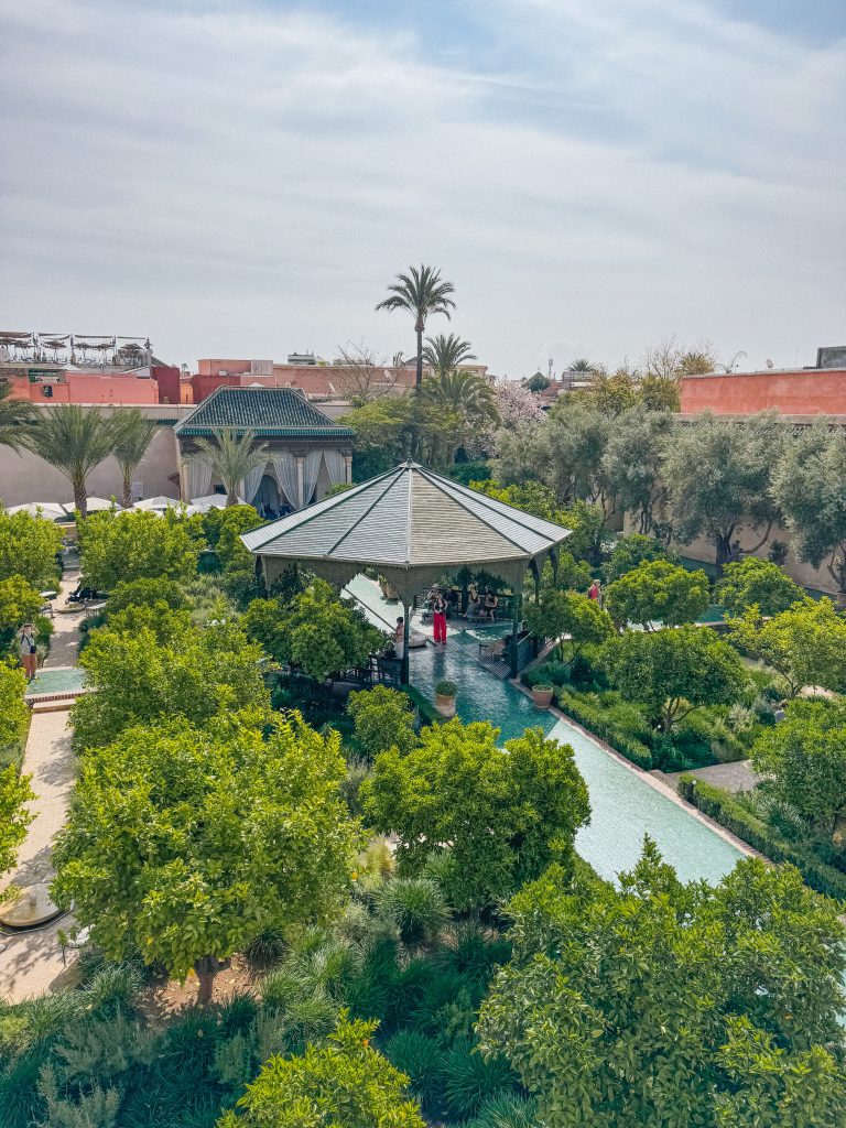 Giardino islamico de Le Jardin Secret a Marrakech