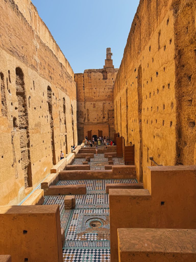 Souk delle spezie nel quartiere Mellah di Marrakech