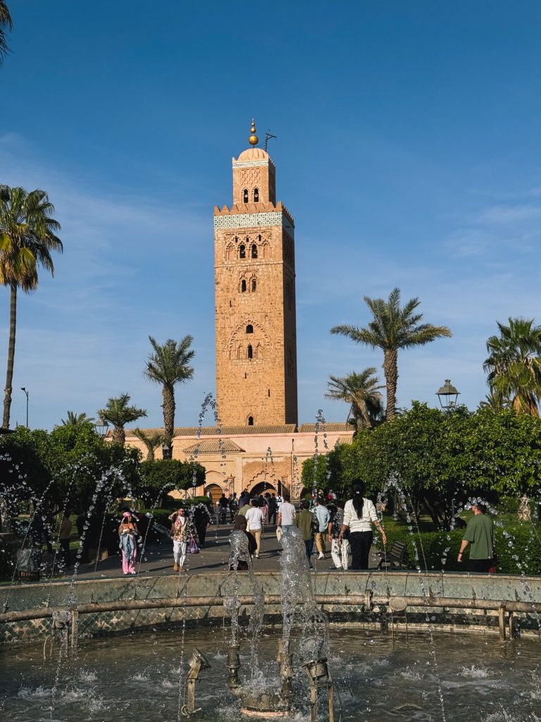 Minareto della Moschea Koutoubia di Marrakech