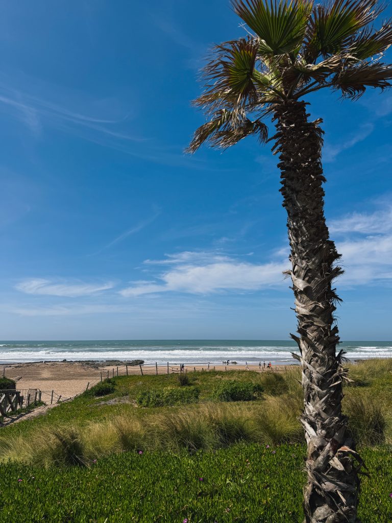 Corniche di Casablanca con vista sull'Atlantico