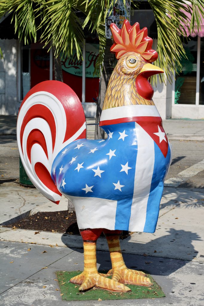 Vista della Calle Ocho, strada principale di Little Havana