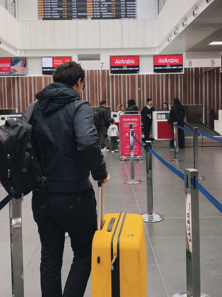 Bagaglio Air Arabia al check-in con franchigia inclusa