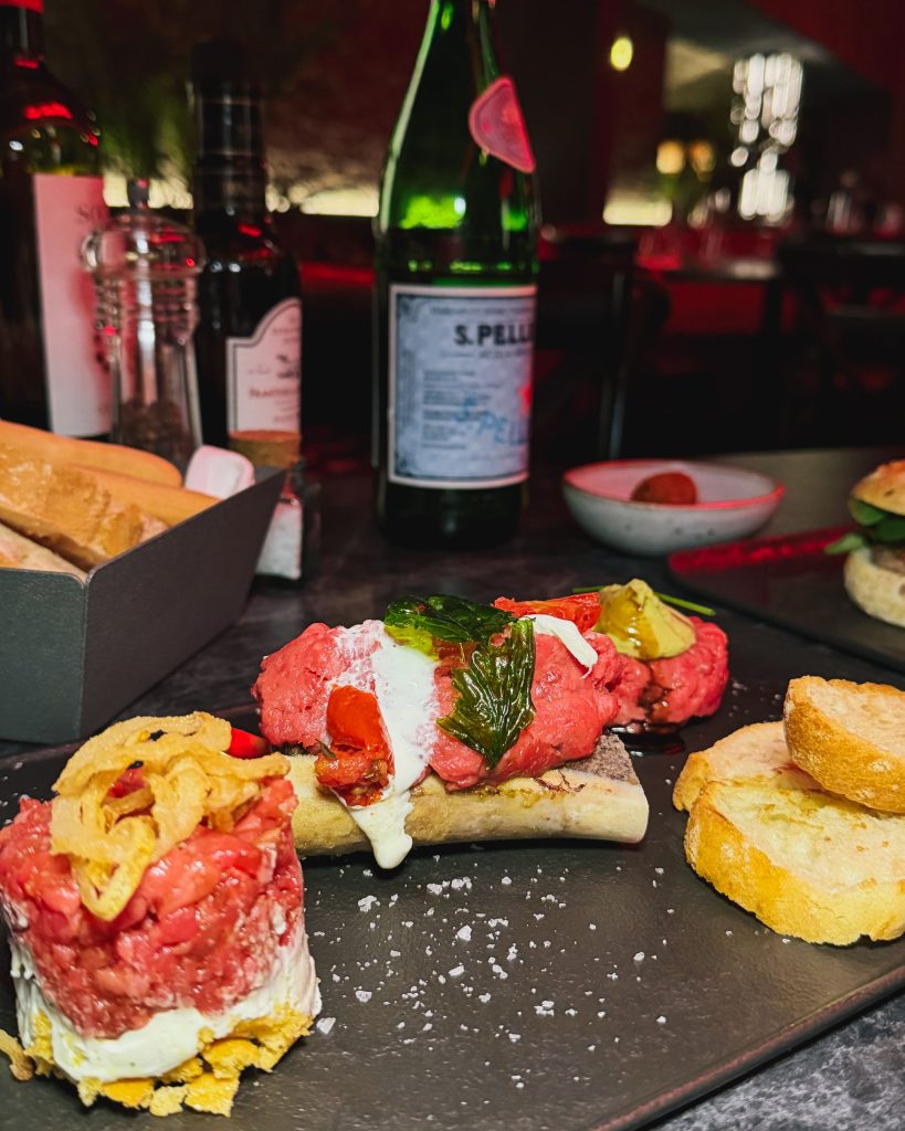 Tris di tartare: Orientale, Butcher's Cheesecake e Primordiale