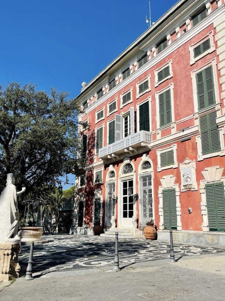 Villa Durazzo a Santa Margherita Ligure con vista mare