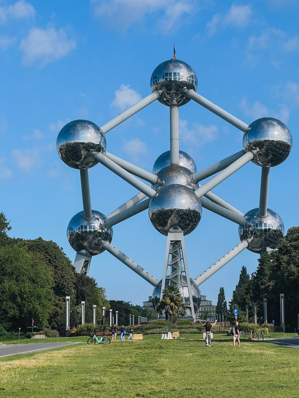 L'Atomium di Bruxelles, simbolo dell'Expo '58