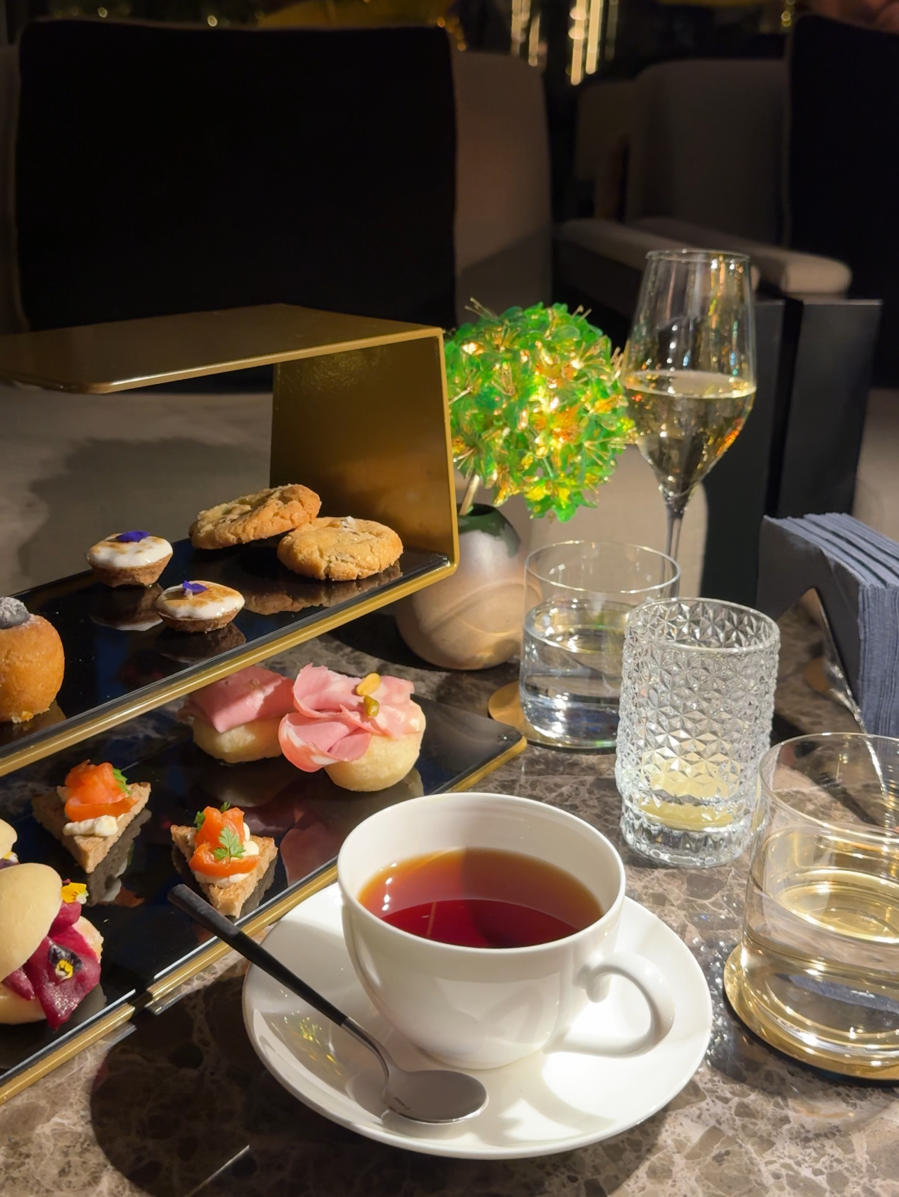 Afternoon tea a tema Willy Wonka al Musa Hotel di Como
