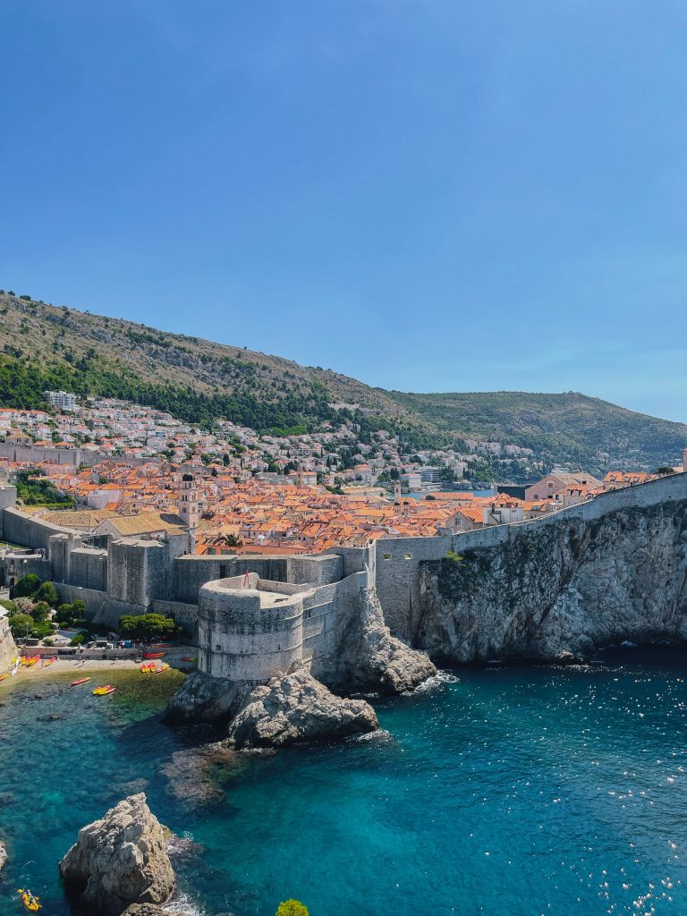 Panorama di Dubrovnik dalla Fortezza Lovrijenac