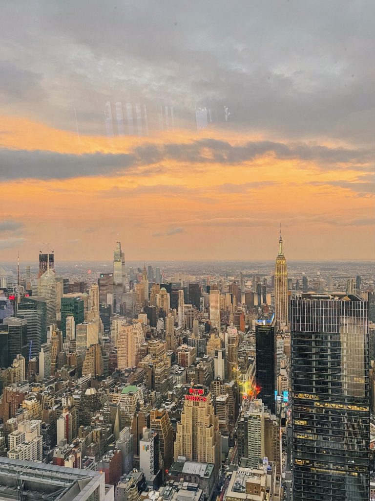 Terrazza sospesa del The Edge a New York