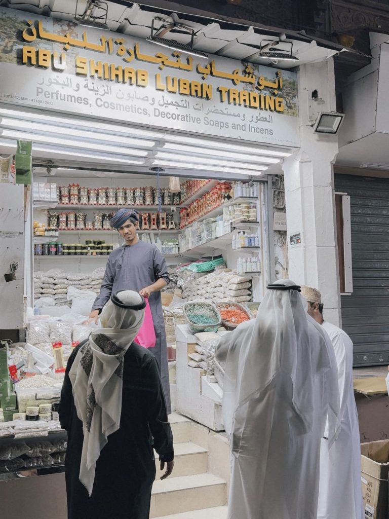 Frankincenso in vendita al Mutrah Souq