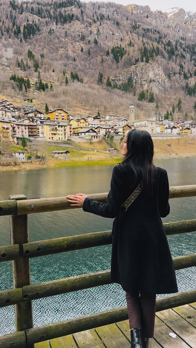 Gianmaria al lago di Carona in Valle Brembana