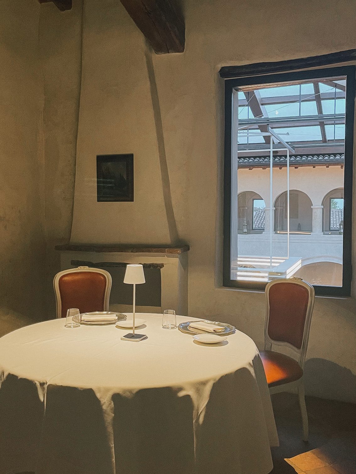 Dettaglio di una delle celle del Convento dei Neveri