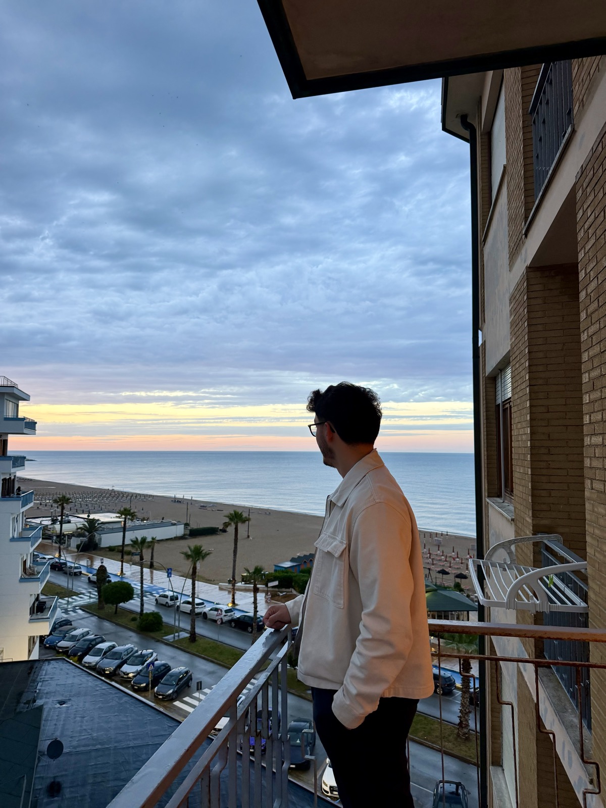 Il lungomare di Civitanova Bassa affacciato sull'Adriatico