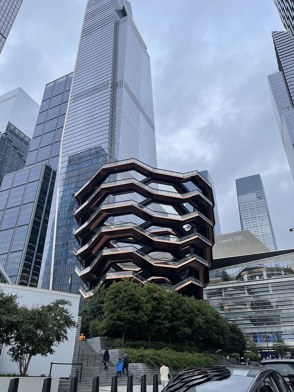 The Vessel, la struttura di scale intrecciate di Hudson Yards a New York