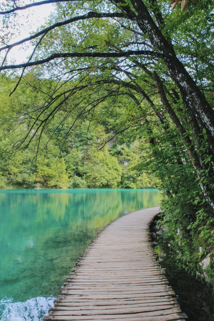 Passerella in legno sui Laghi di Plitvice
