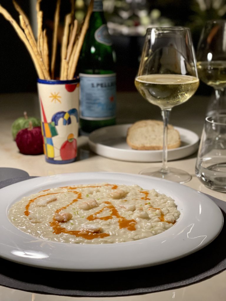 Risotto creativo dello chef Maria Rosaria Peluso