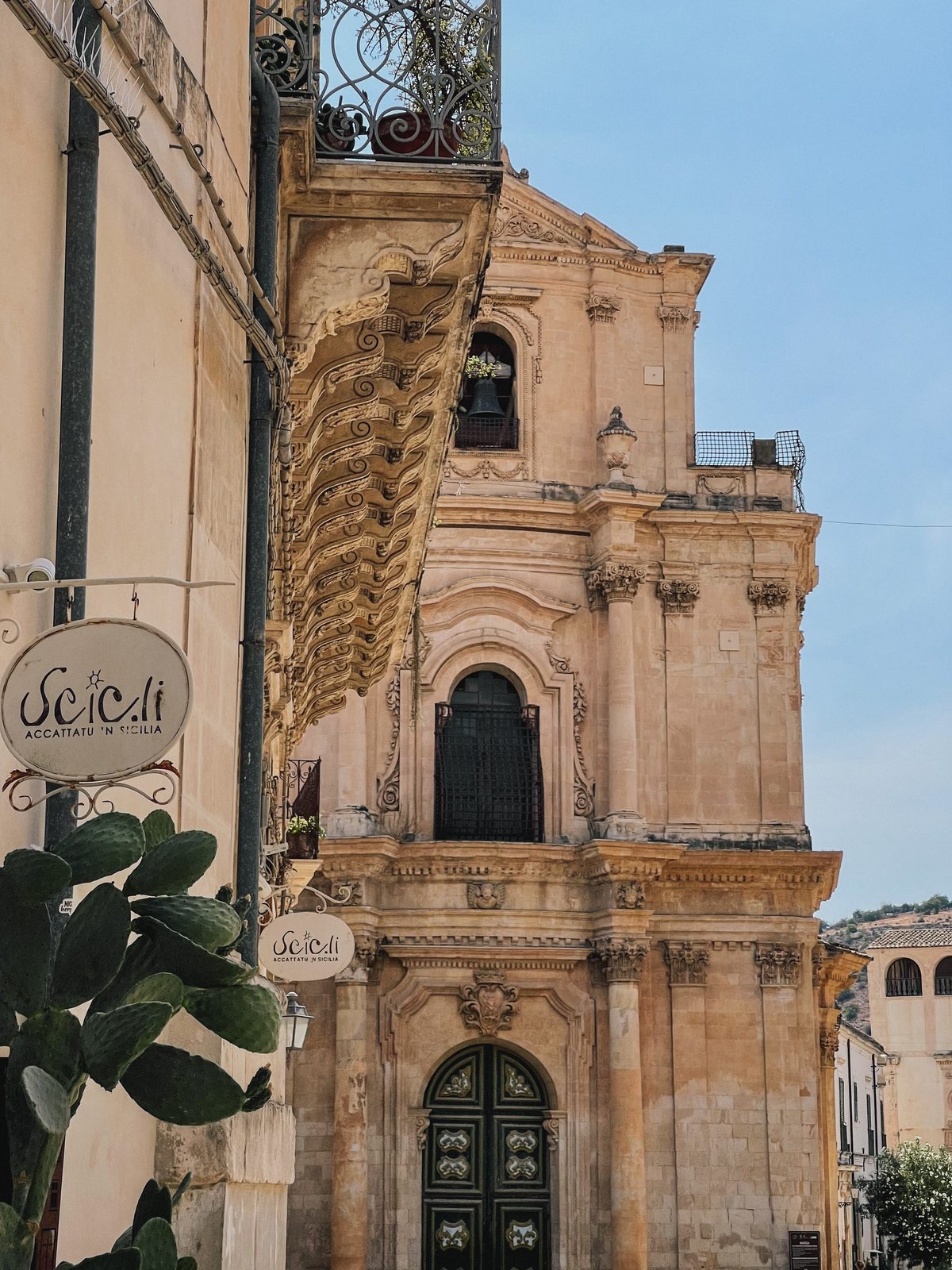 Il centro storico barocco di Scicli in Sicilia, tra le location del Commissario Montalbano