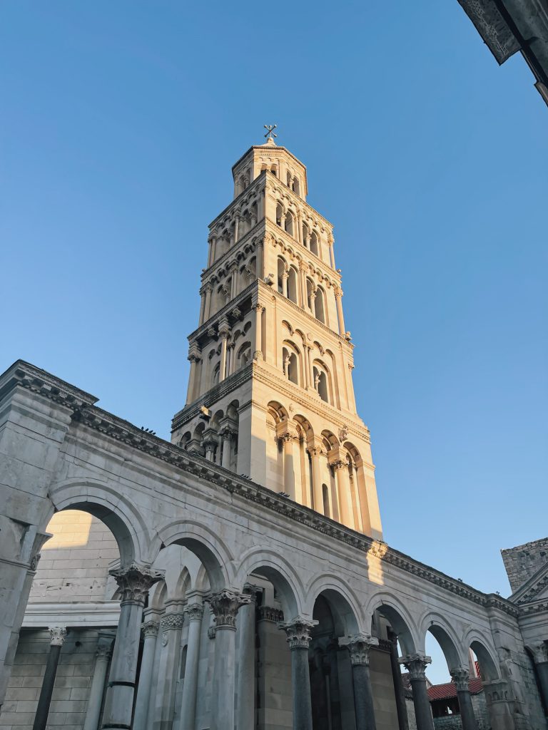 Torre nel centro storico di Spalato