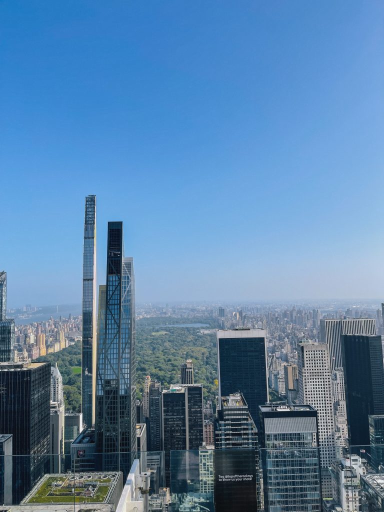 Central Park visto dal Top of the Rock