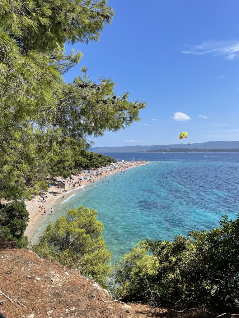 Spiaggia di Zlatni Rat, il Corno d'Oro dell'isola di Brac